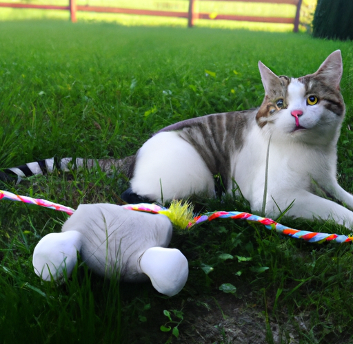 Jak w prosty sposób wykonać zabawkę dla swojego kota?